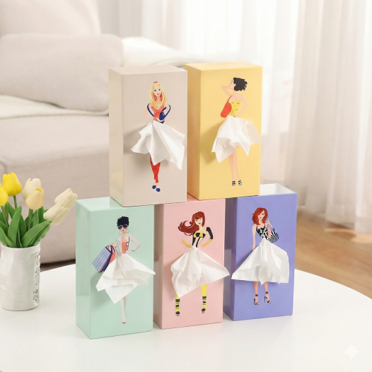 フライングスカートティッシュケース