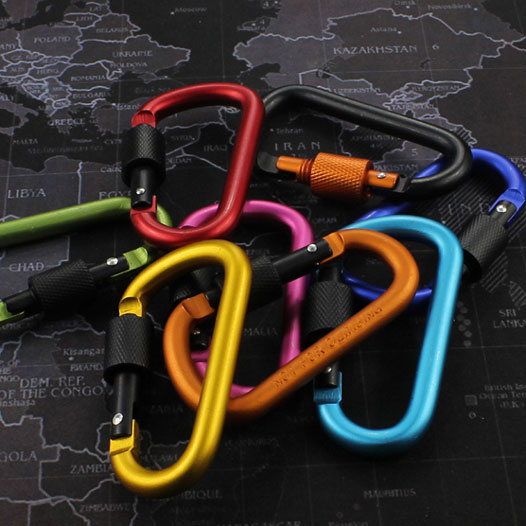五夏　ノベルティ　カラビナ ノベルティ、販促品、粗品、景品用としてオススメなカラビナ付4