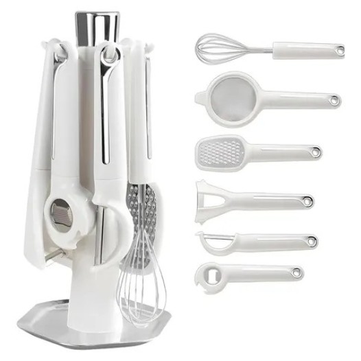 回転スタンド付スマートキッチンツールセット