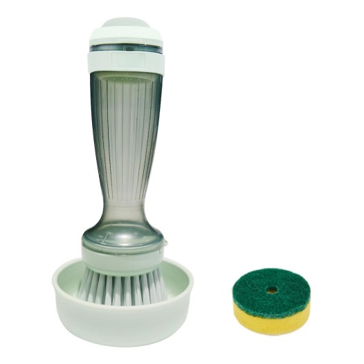 ハンドル付き洗剤ディスペンサーブラシ