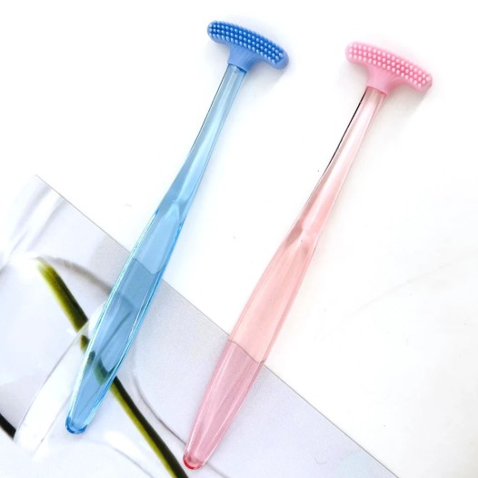 2wayソフト舌クリーナーブラシ