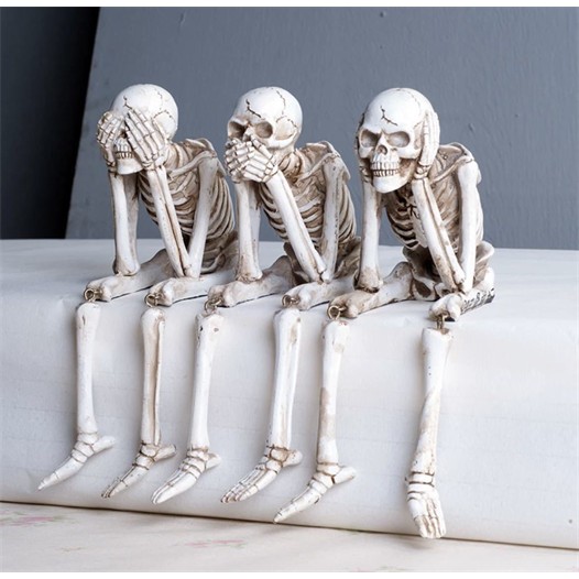 ぶらぶらスケルトンオブジェ