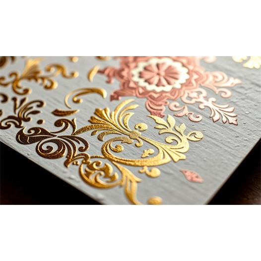 箔押しメタリックデザインカード