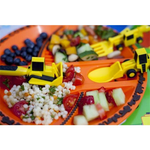 楽しく食べれるキッズカトラリー・プレートセット