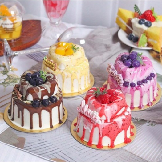 ケーキスクイーズ(スイーツモチーフリラックスグッズ)