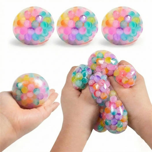 ボール入りスクイーズ(つぶつぶ触感リラックスボール)