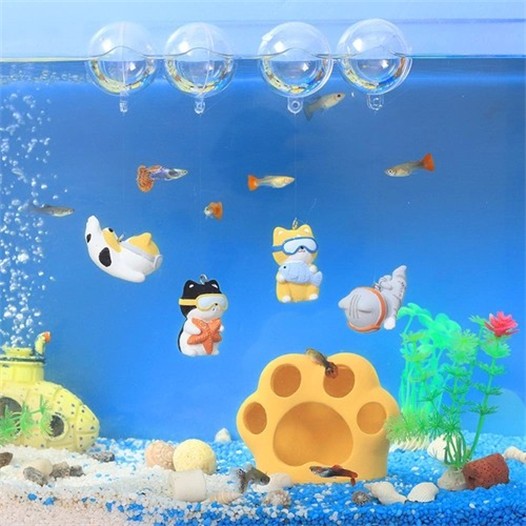 水槽用フローティングフィギュア