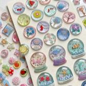 おはじきシール