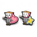 ラバーヘアピン2個セット【小ロット対応】