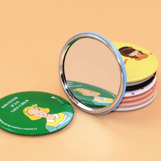 オリジナルノベルティ製作の販促ワールド|缶ミラー