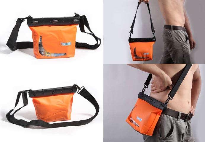 オリジナルノベルティ製作の販促ワールド|防水ミニバッグ