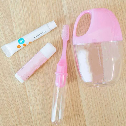 オリジナルノベルティ製作の販促ワールド|トラベル歯ブラシセット