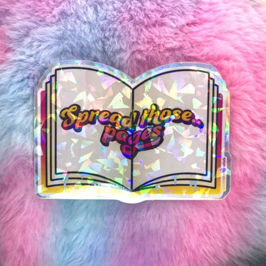 にゅう1stシングル・レコードアートホログラムステッカー（自作