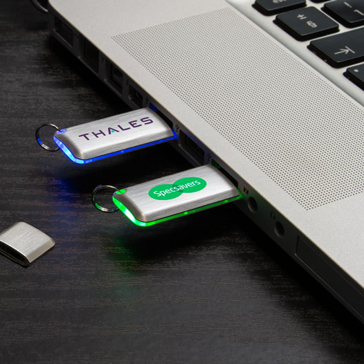 LED内蔵USBメモリ