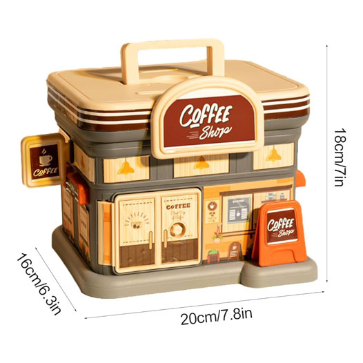 オリジナルノベルティ製作の販促ワールド|お店型貯金箱