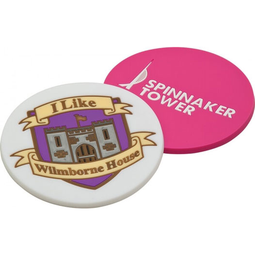 【非売品】ワールドグッズ ノベルティ 小さなメダル ラバーコースター【レア】 オリジナルノベルティ製作の販促ワールド|ラバーコースター