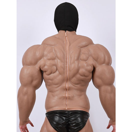 【改造あり】高級筋肉スーツ/コスプレに！ Amazon.co.jp: HUWAHUWA社 筋肉スーツ アップグレード版 偽筋肉