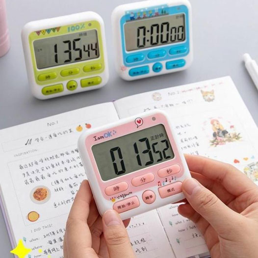 オリジナルノベルティ製作の販促ワールド キッチンタイマー
