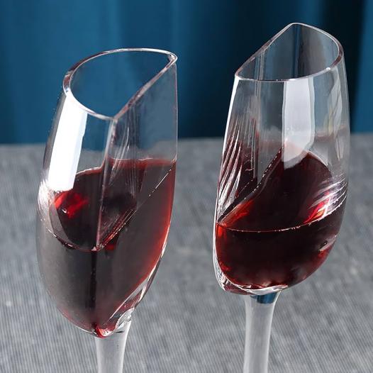 ハーフワイングラス(トリックデザイン)
