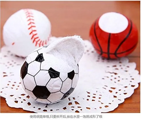 圧縮タオルボール