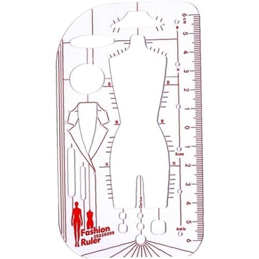 服飾デザインルーラー